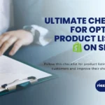 shopify product listings checklist by riazulkabir.com